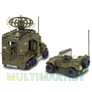 Конструктор Sluban M38-B0310 Головной ударный отряд (865 детали) картинка 5